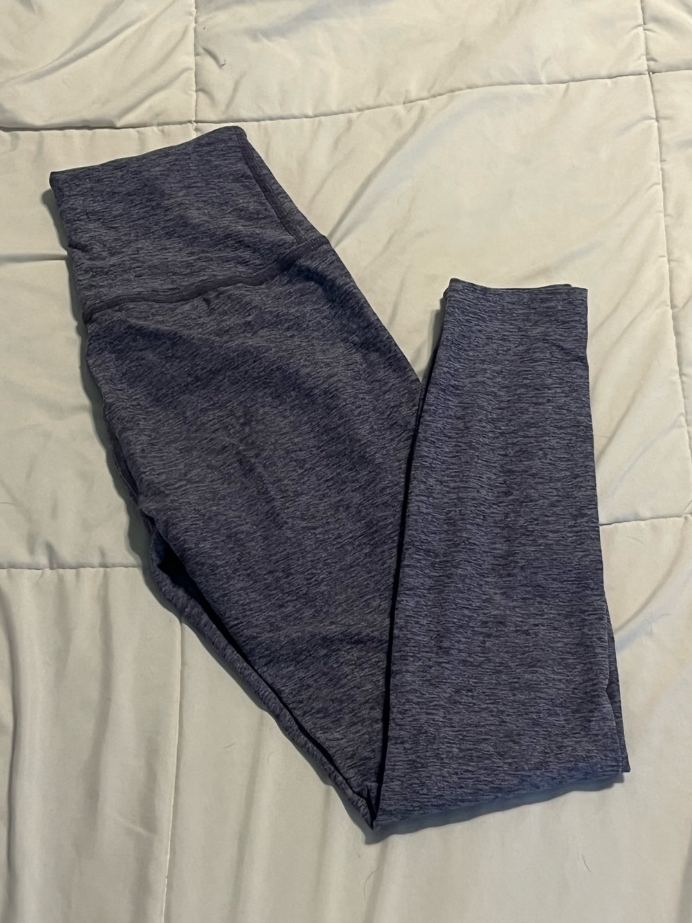 Beyond Yoga Space Dye Purple/Grey Leggings